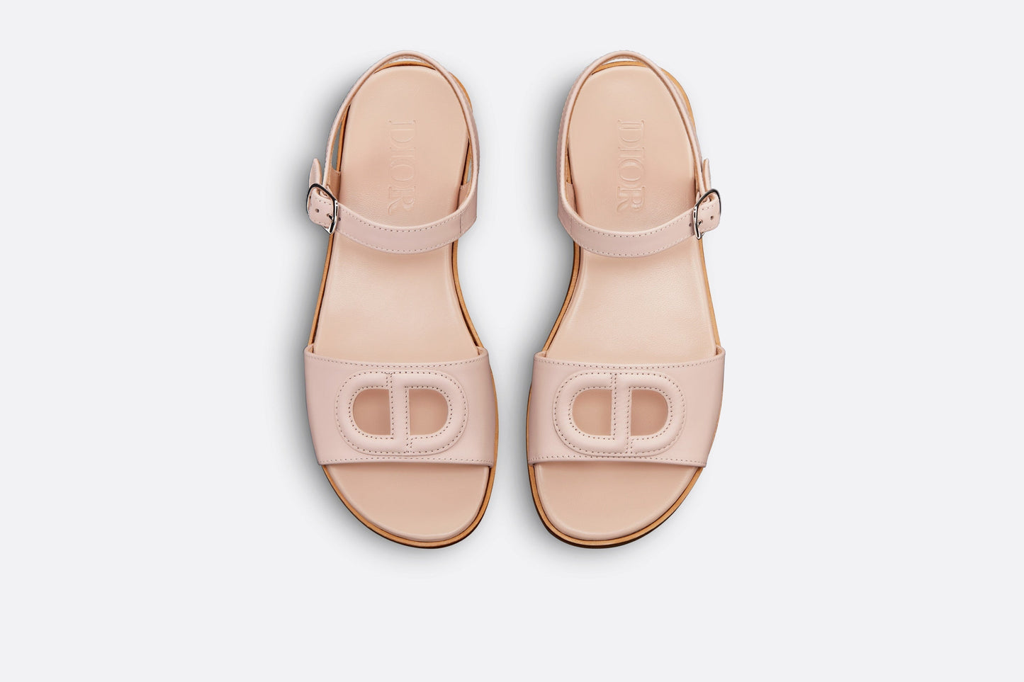 Kid's Sandal • Pale Pink Calfskin