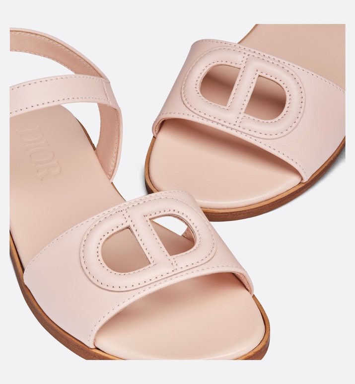 Kid's Sandal • Pale Pink Calfskin