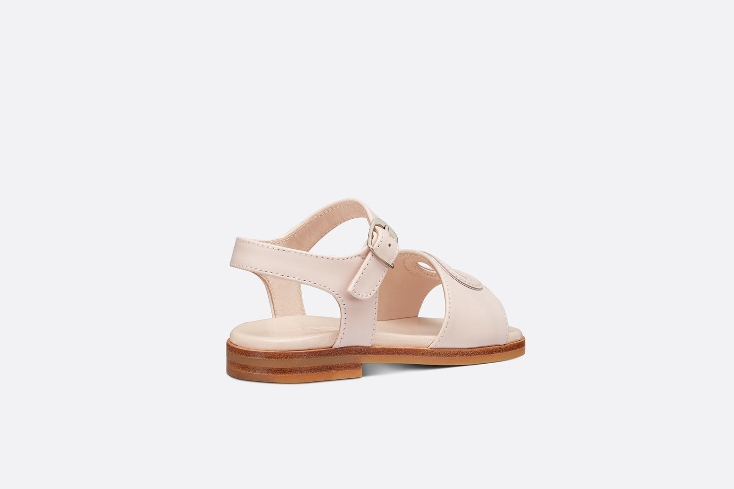 Baby Sandal • Pale Pink Calfskin