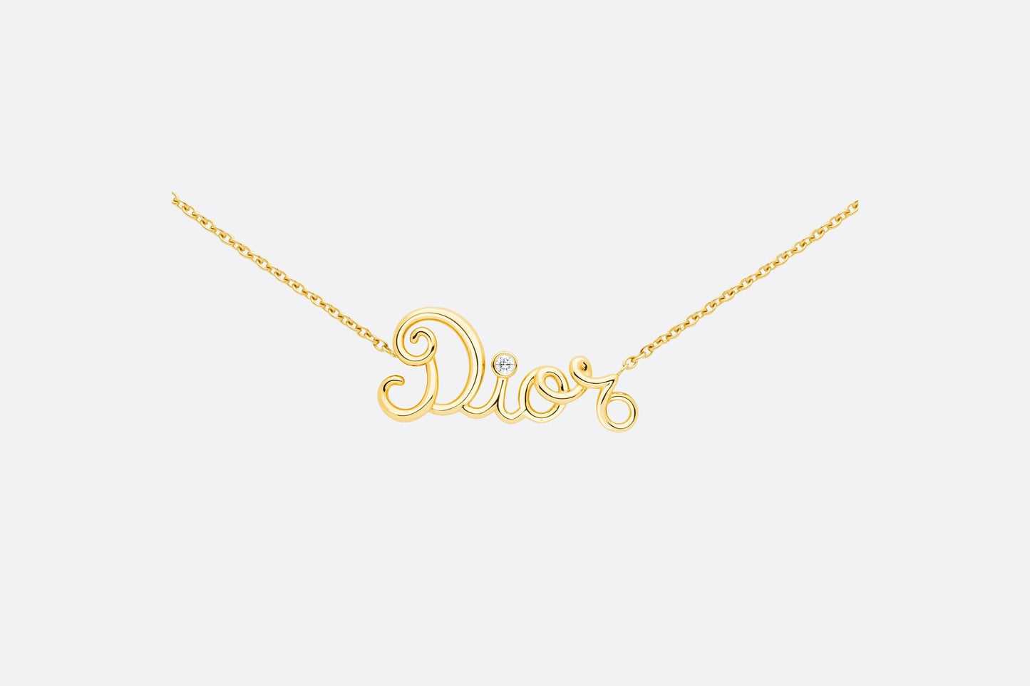 Dioramour Necklace • Yellow Gold and Diamond