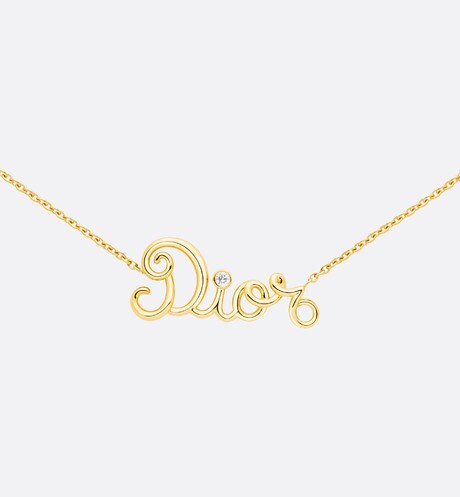Dioramour Necklace • Yellow Gold and Diamond