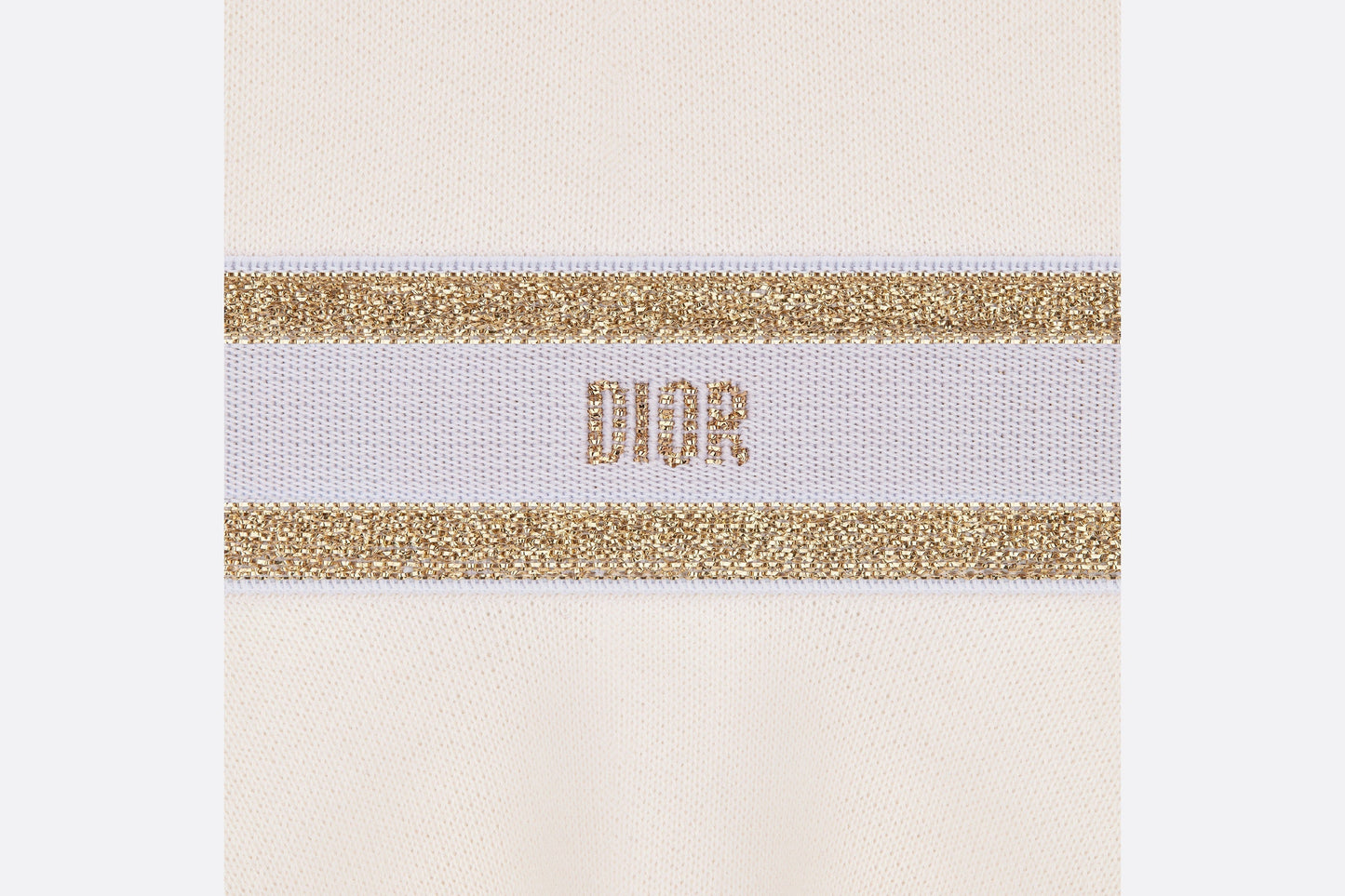 Baby Skater Dress • Ivory Cotton-Blend Fleece