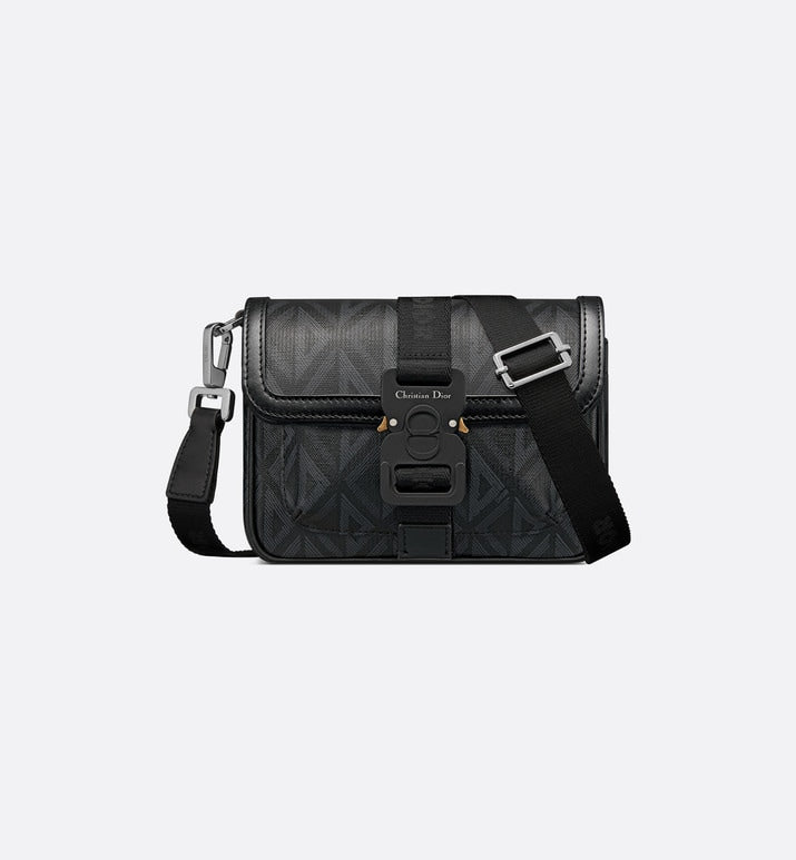 Dior Hit the Road Mini Bag • Black CD Diamond Canvas