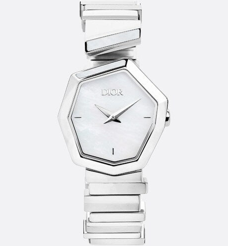 GEM DIOR 16.5 cm • Ø 27 mm (1”), Steel and Mother-of-Pearl