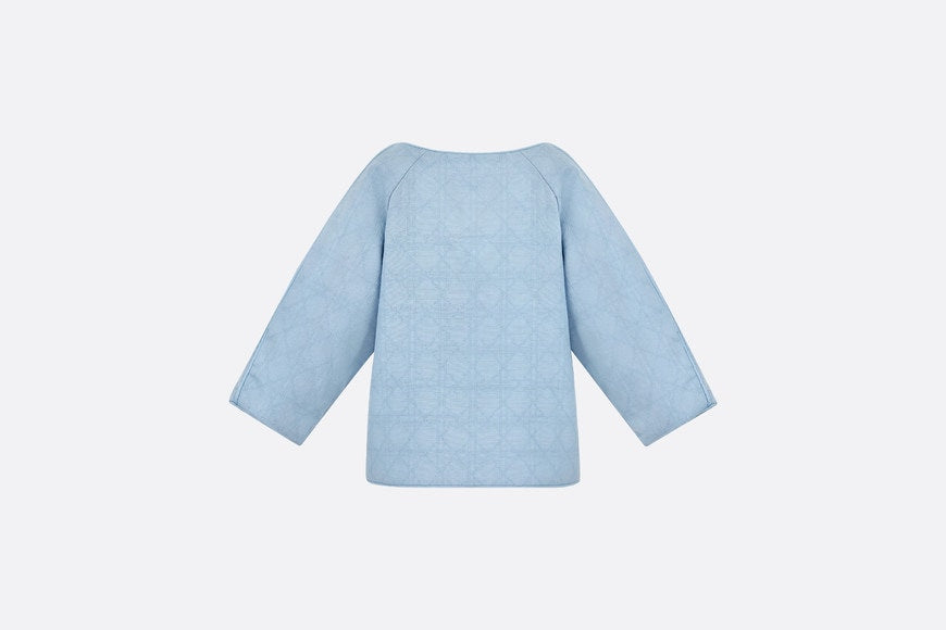 Newborn Gift Set • Sky Blue Cannage Cotton Voile