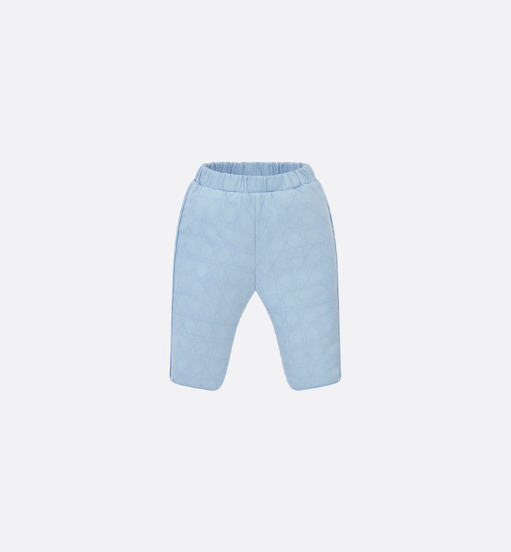 Newborn Gift Set • Sky Blue Cannage Cotton Voile