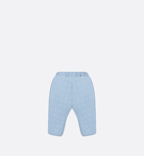 Newborn Gift Set • Sky Blue Cannage Cotton Voile