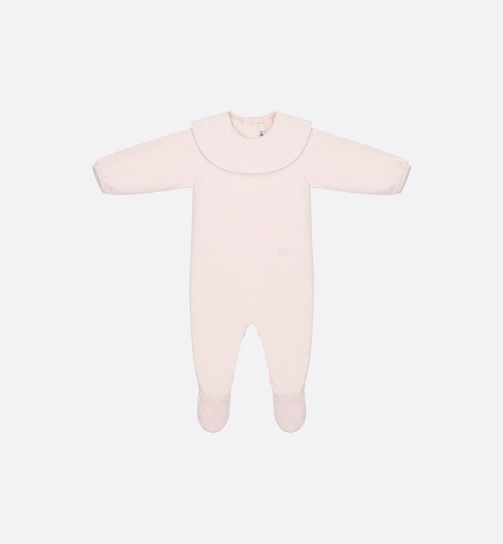 Newborn Gift Set • Pale Pink Cannage Jersey and Cotton Voile