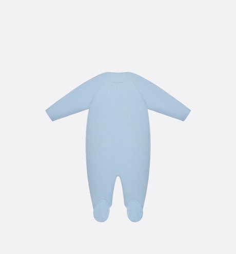 Newborn Gift Set • Sky Blue Cannage Jersey and Cotton Voile