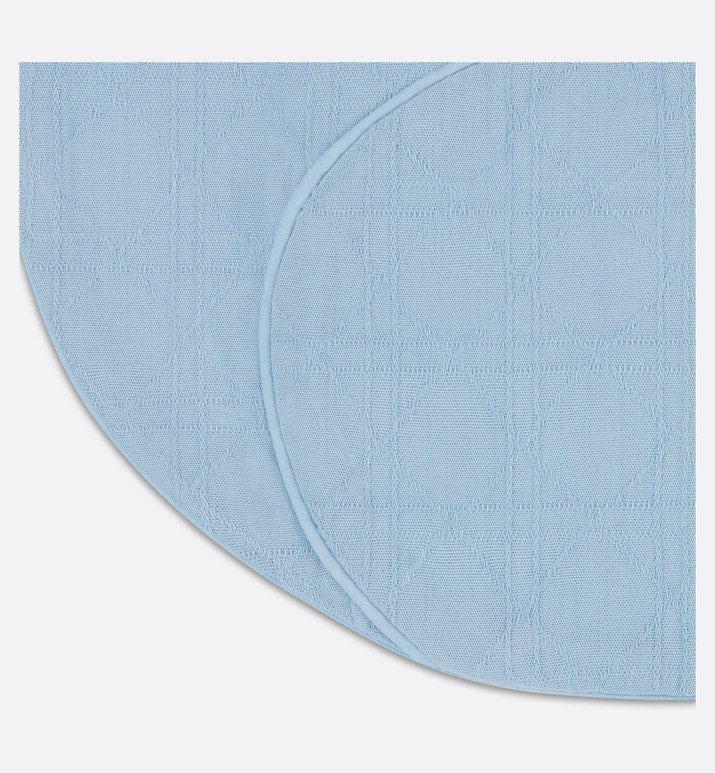 Newborn Gift Set • Sky Blue Cannage Jersey and Cotton Voile