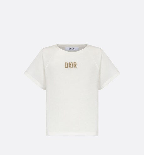 Kid's T-Shirt • Ivory Cotton Jersey