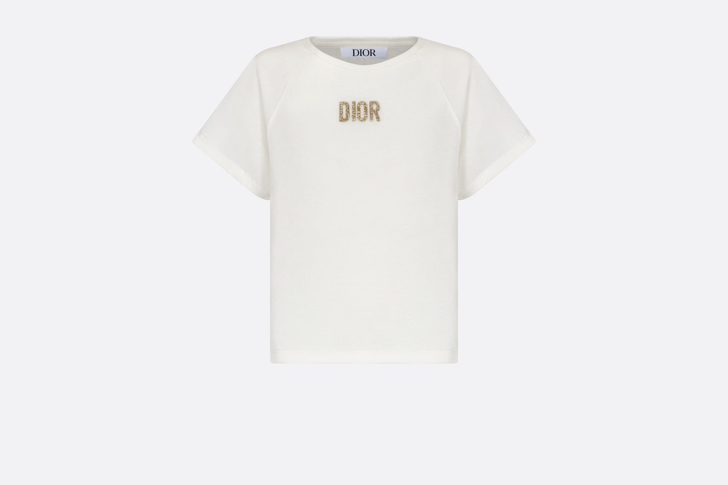 Kid's T-Shirt • Ivory Cotton Jersey