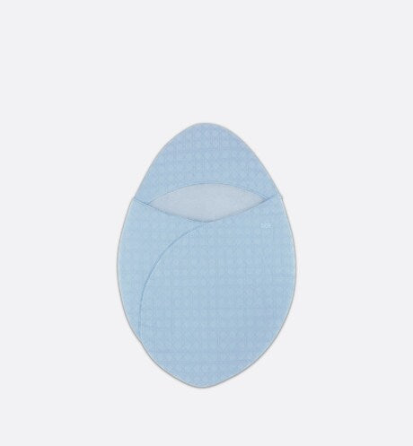 Sleeping Bag • Sky Blue Cannage Cotton Voile