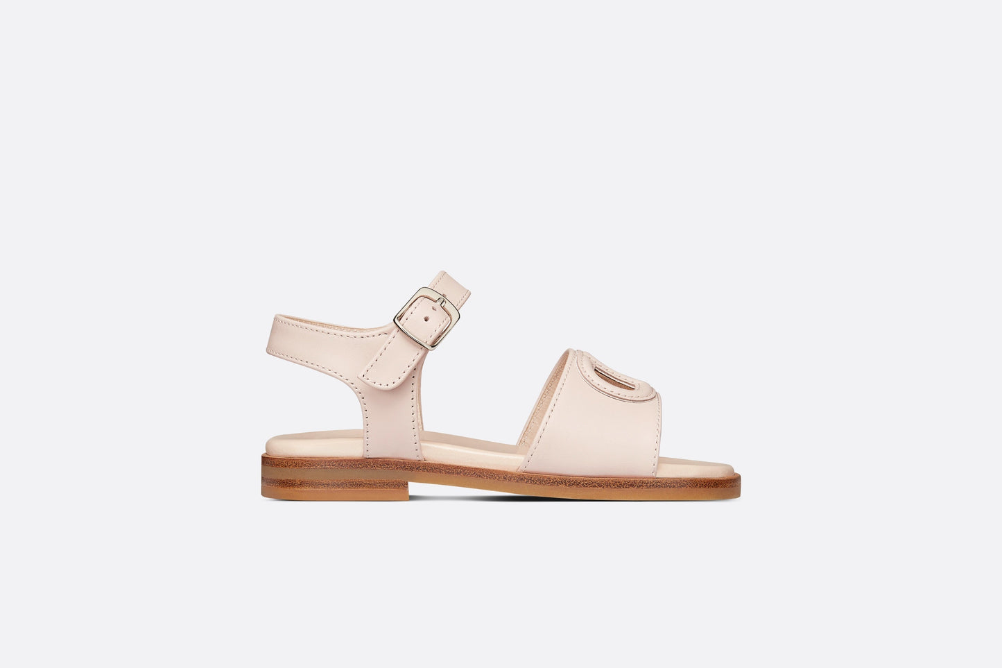 Baby Sandal • Pale Pink Calfskin