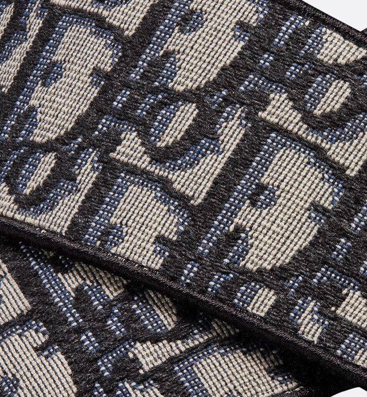 Dior Alias Sandal • Beige and Black Dior Oblique Jacquard