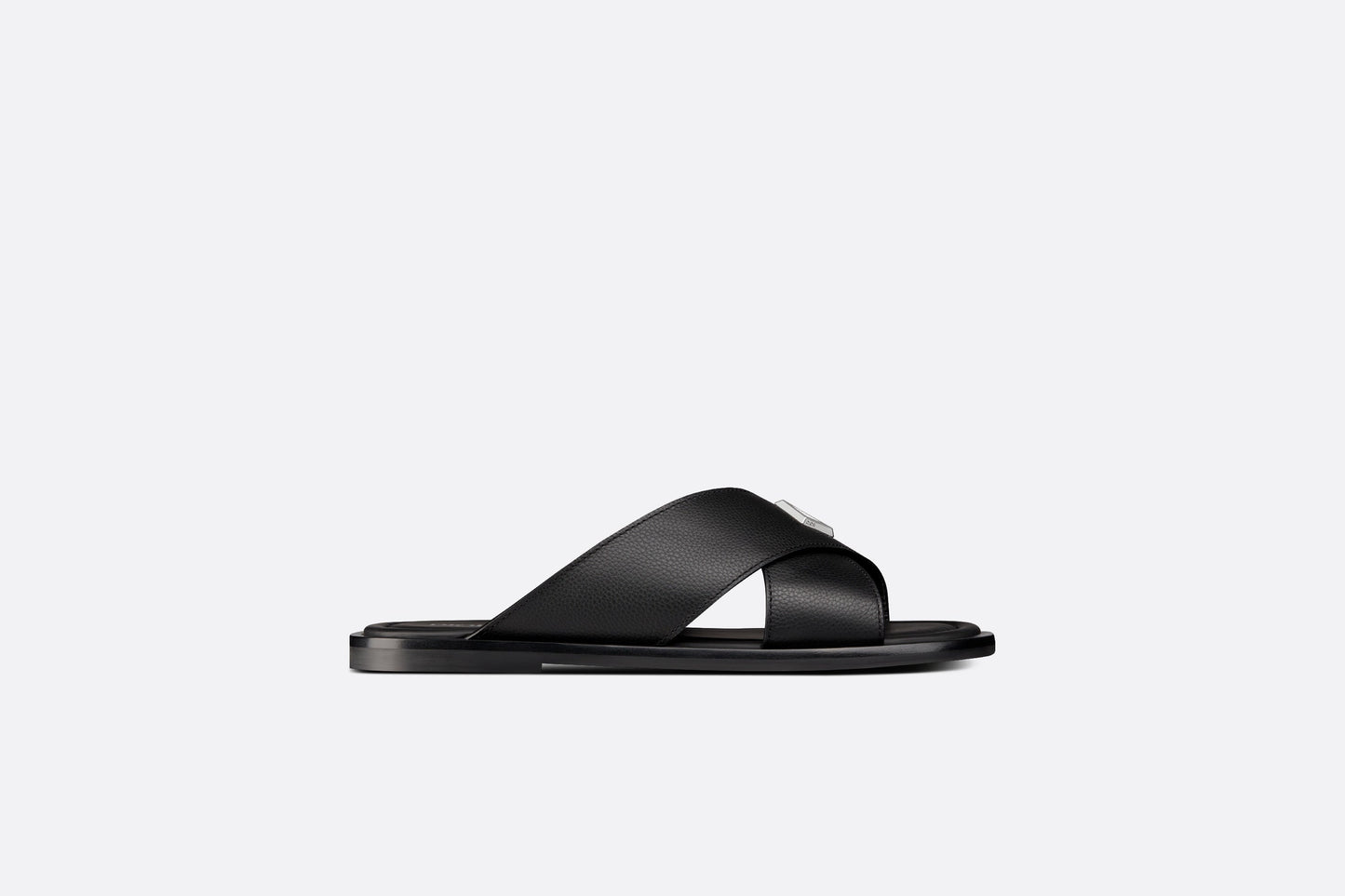 Dior Alias Sandal • Black Grained Calfskin
