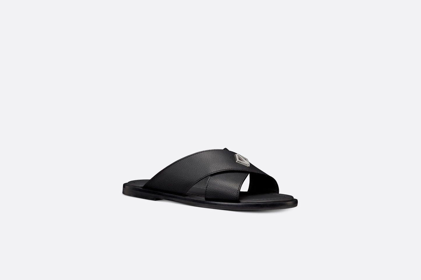Dior Alias Sandal • Black Grained Calfskin