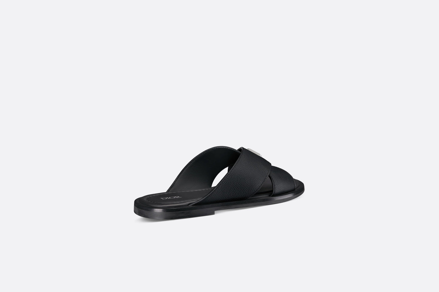 Dior Alias Sandal • Black Grained Calfskin