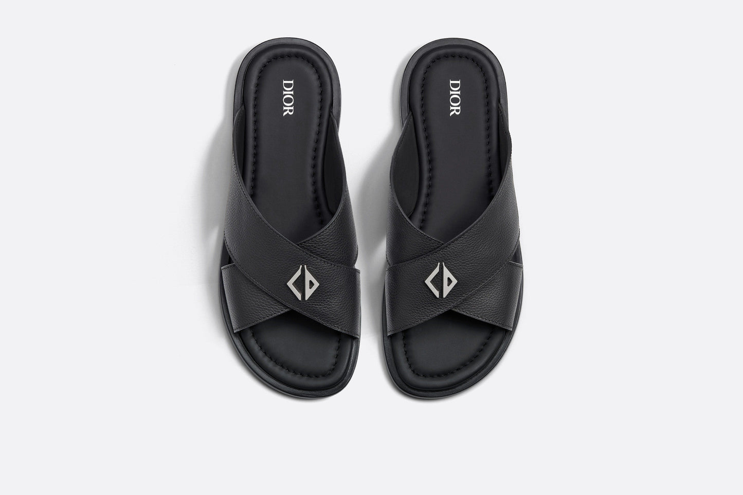 Dior Alias Sandal • Black Grained Calfskin