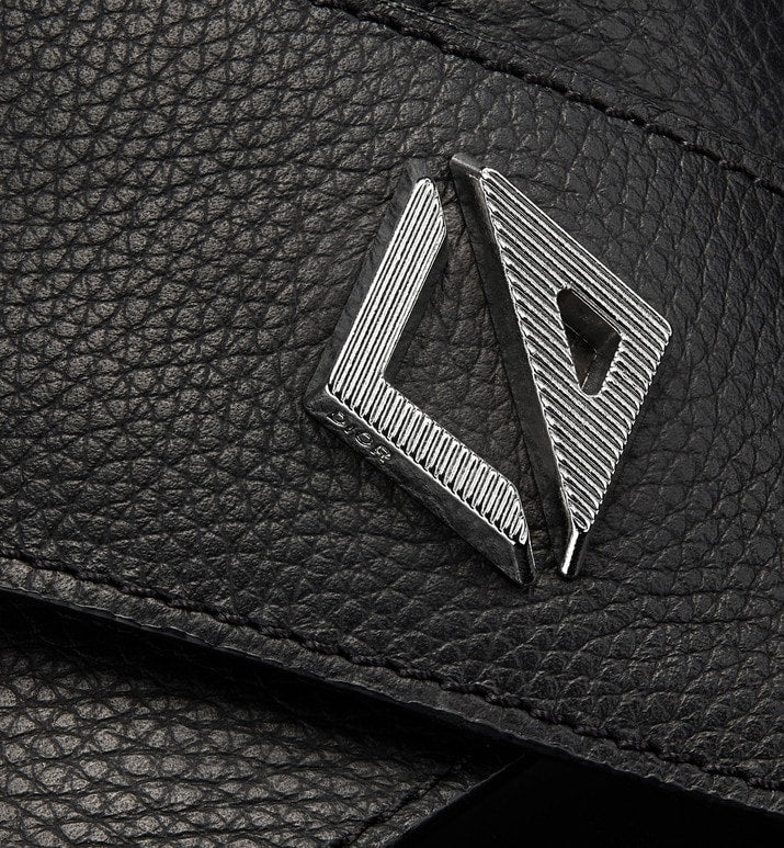 Dior Alias Sandal • Black Grained Calfskin