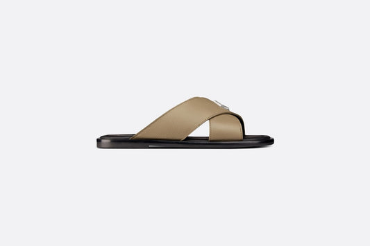 Dior Alias Sandal • Beige Grained Calfskin