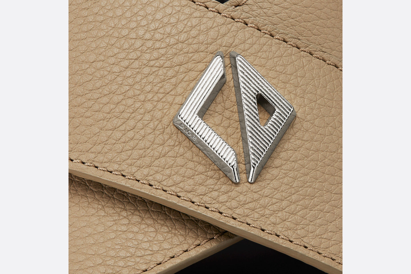 Dior Alias Sandal • Beige Grained Calfskin