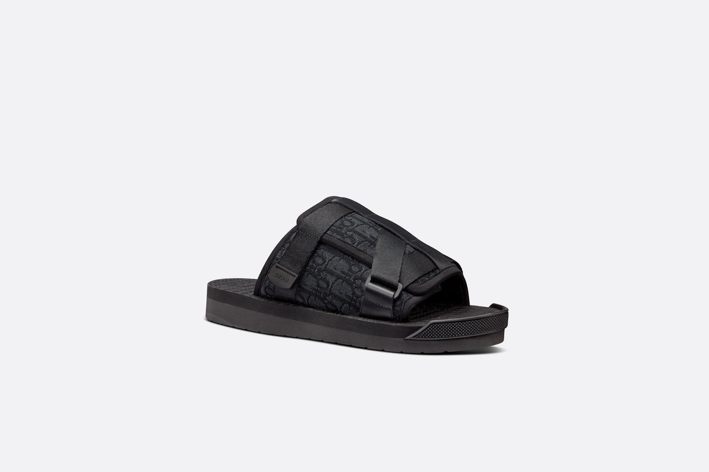 Dior Alpha Sandal • Black Dior Oblique Jacquard