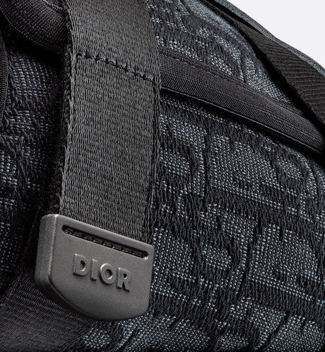 Dior Alpha Sandal • Black Dior Oblique Jacquard