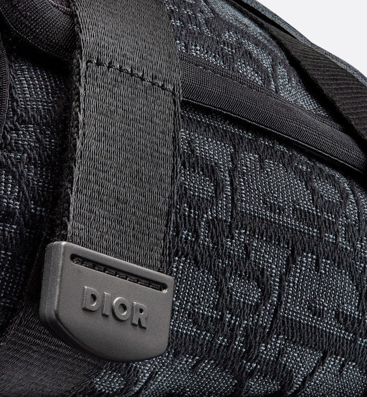 Dior Alpha Sandal • Black Dior Oblique Jacquard