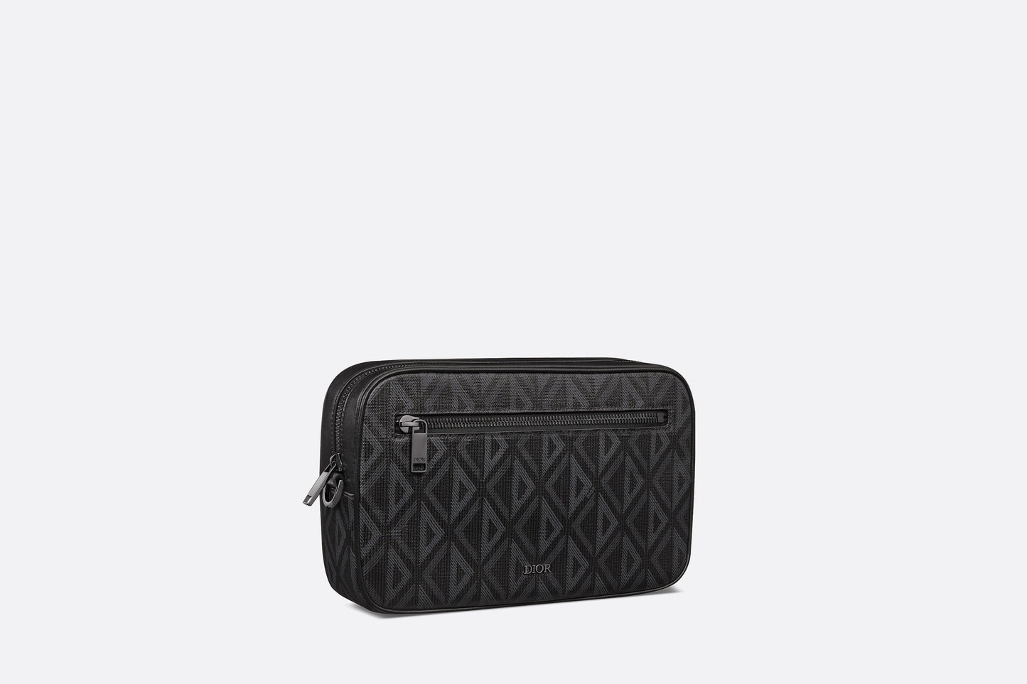 Toiletry Bag • Black CD Diamond Canvas