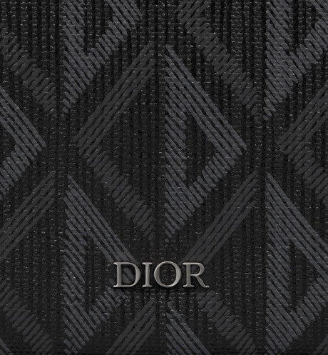 Toiletry Bag • Black CD Diamond Canvas