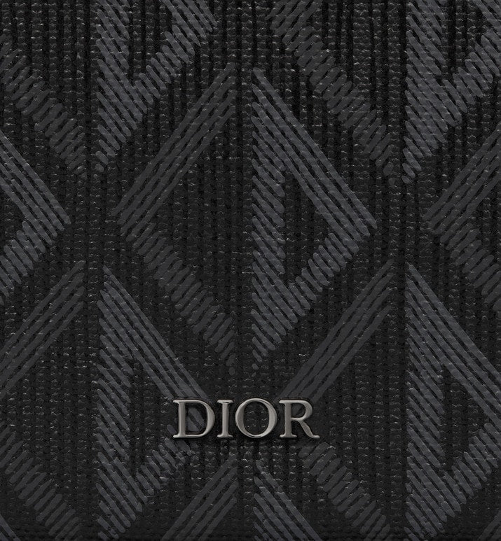 Toiletry Bag • Black CD Diamond Canvas