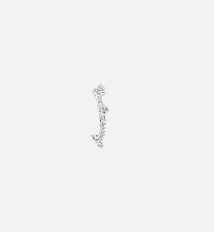 Bois de Rose Ear Jewelry • White Gold and Diamonds