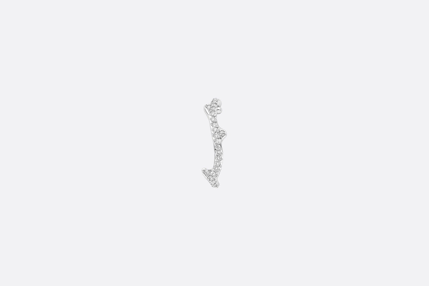 Bois de Rose Ear Jewelry • White Gold and Diamonds