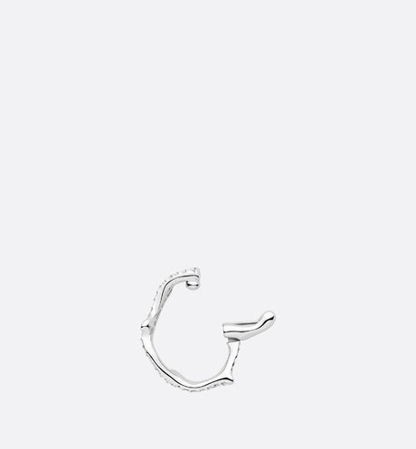 Bois de Rose Ear Jewelry • White Gold and Diamonds