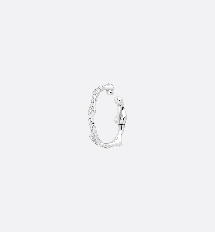 Bois de Rose Ear Jewelry • White Gold and Diamonds