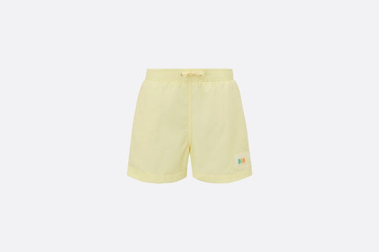 Kid's Swim Shorts • Yellow Technical Mesh