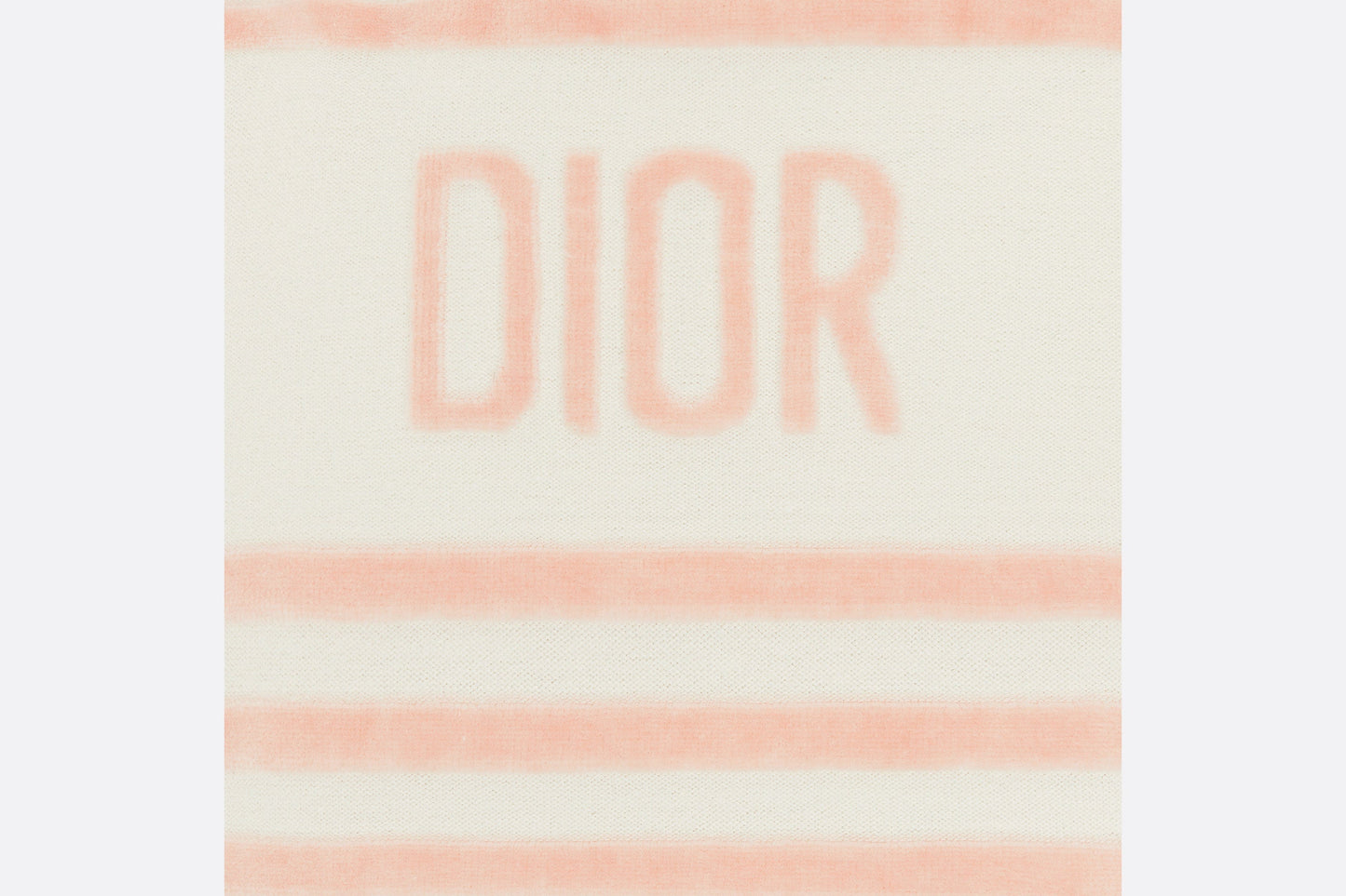 Kid's T-Shirt • Ivory Velvet Jersey Jacquard with Light Coral Pink Stripes