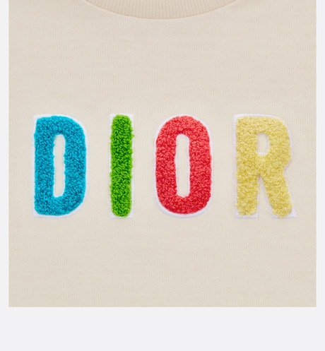 Baby T-Shirt • Light Beige Thick Cotton Jersey