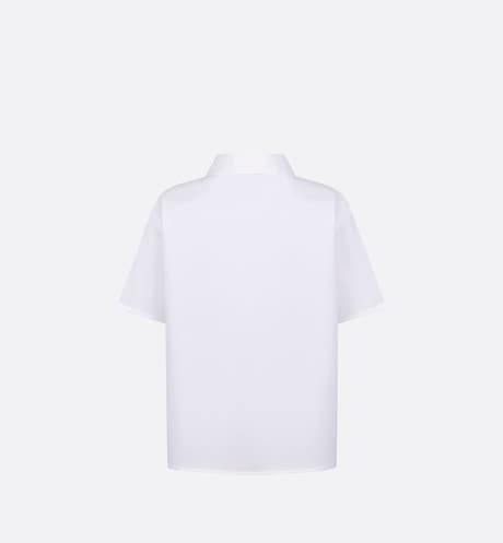 Kid's Shirt • White Cotton Poplin