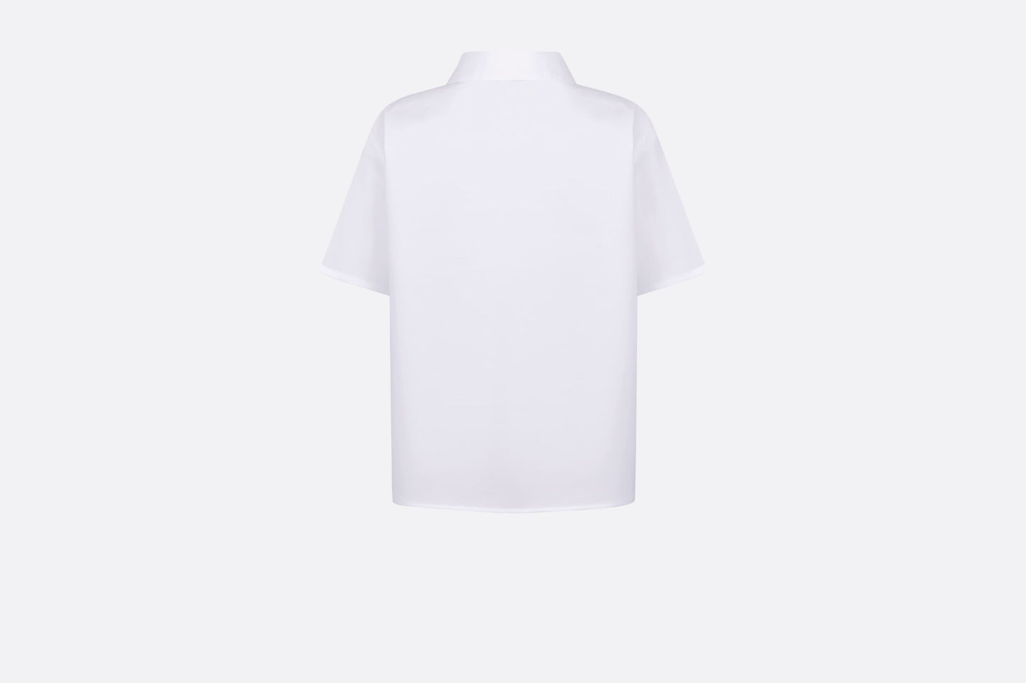 Kid's Shirt • White Cotton Poplin