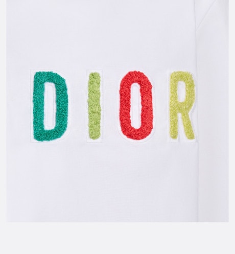 Kid's Shirt • White Cotton Poplin