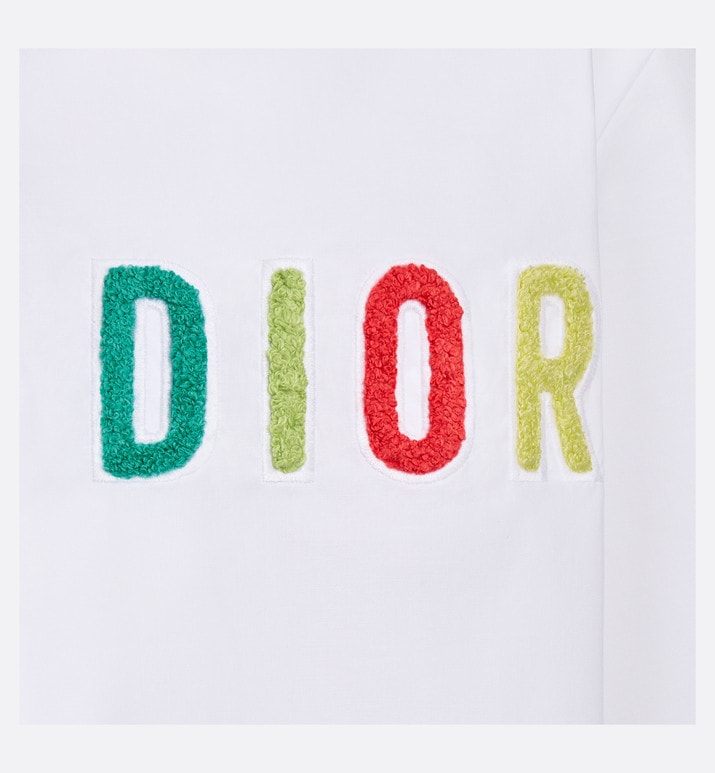 Kid's Shirt • White Cotton Poplin