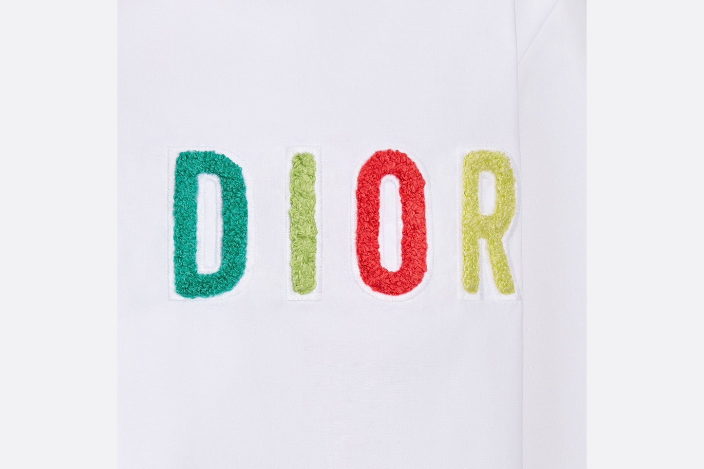 Kid's Shirt • White Cotton Poplin