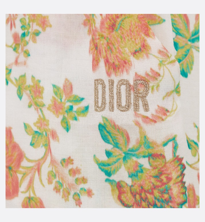 Kid's Shorts • Multicolor Voile with Floral Print