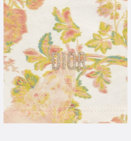 Kid's T-Shirt • Multicolor Cotton Jersey with Floral Print