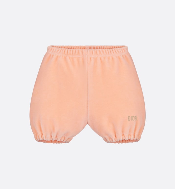 Baby Bloomer Shorts • Light Coral Pink Velvet