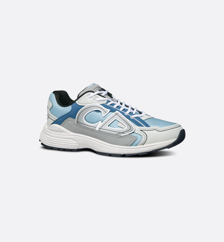 B30 Sneaker • Light Blue Mesh and Blue, Gray and White Technical Fabric