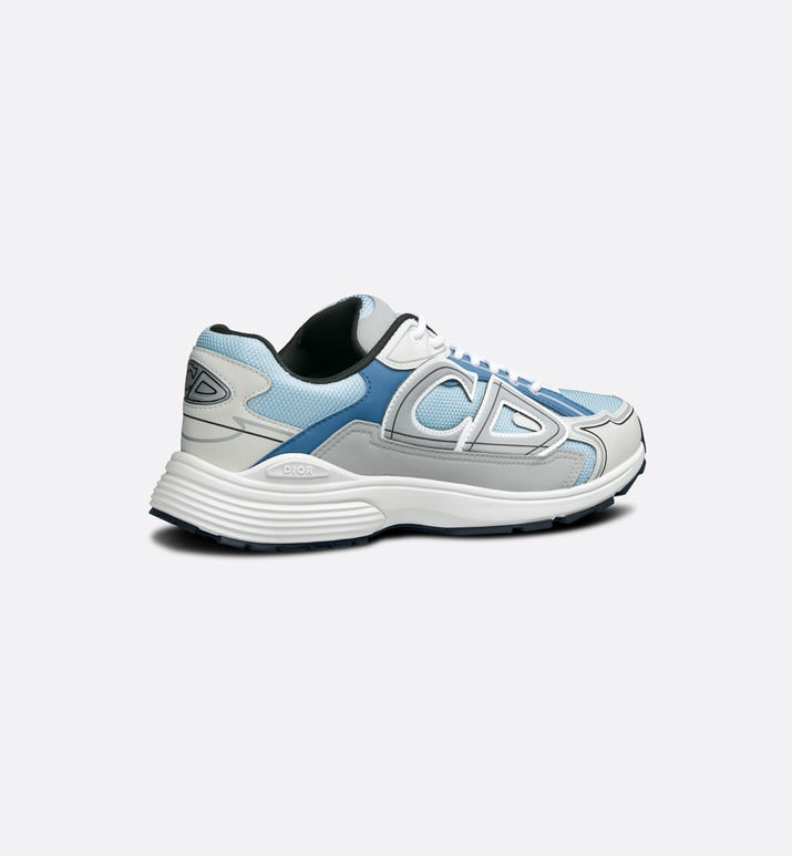 B30 Sneaker • Light Blue Mesh and Blue, Gray and White Technical Fabric