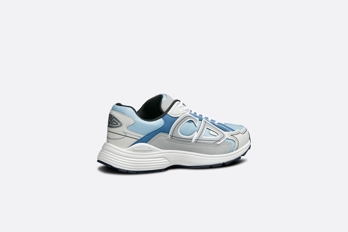 B30 Sneaker • Light Blue Mesh and Blue, Gray and White Technical Fabric